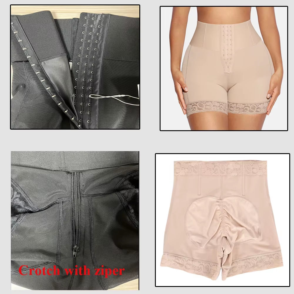 Body Shapewear Tummy Control Panties Women Colombian Girdles Shapers High Waist Body Shaper Reducing and Shaping Underwear