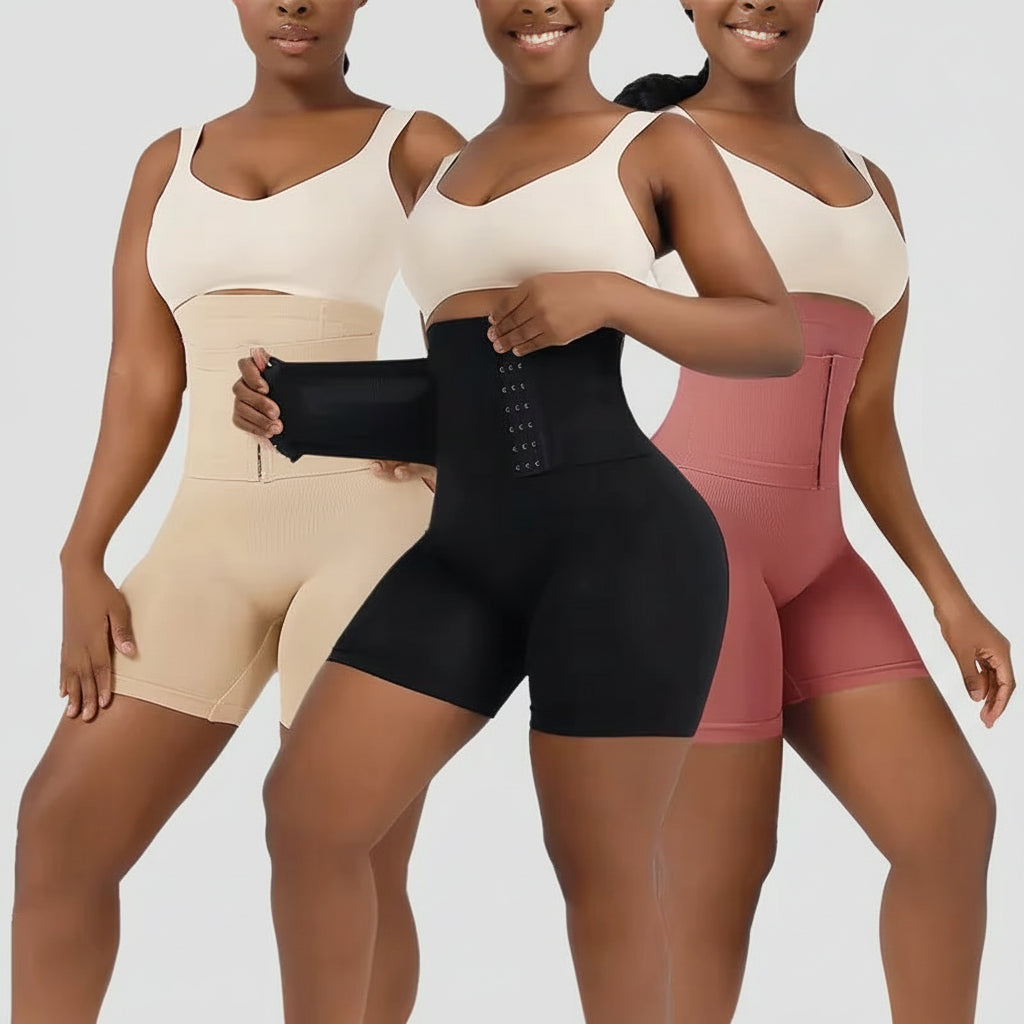 Shapewear for Women Tummy Control Body Shaper Fajas Shorts with Hook Butt Lifter Panties High Waisted Underwear Slimming Panties