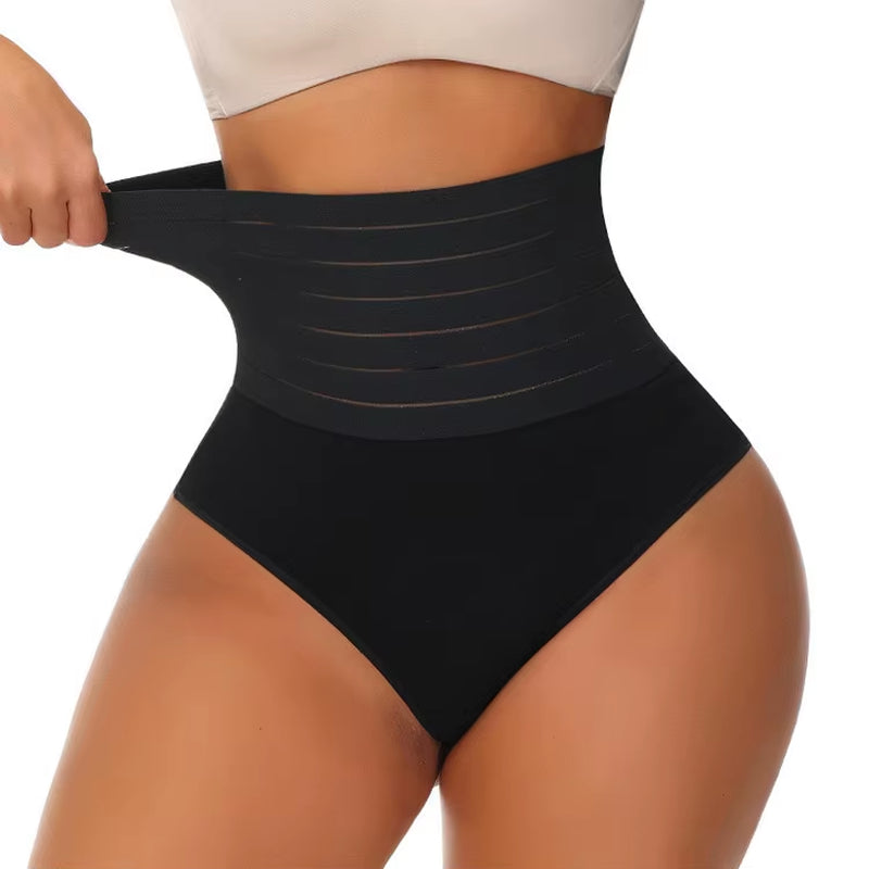 1Pcs Women High Waist Shaping Brief Lady Thong Body Shaper Slimming Underwear Butt Lifter Control Pantie Sexy Shapewear Panty
