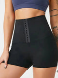 Women'S High-Waisted Snap-Waist Tummy-Control 3-Inch Shorts, Slim-Fit for Pilates & Yoga